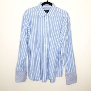 Ted Baker London Striped Dress Shirt Size 16-34/35